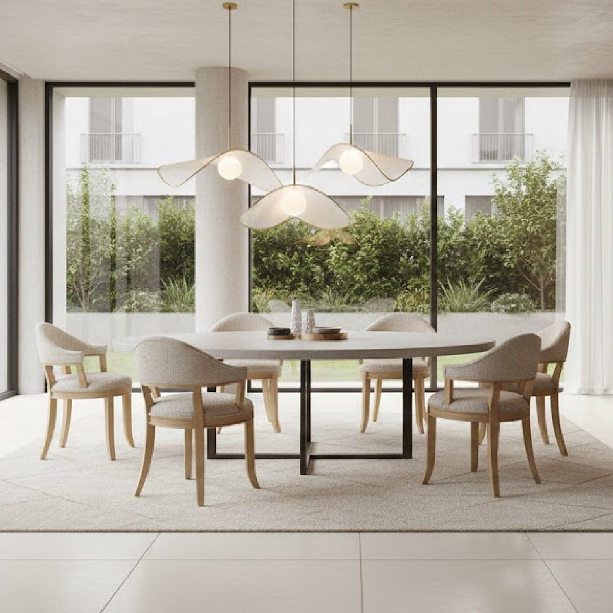 Modern European furniture - Wire-brushed Rubberwood Dining Chair - www.oroa.com | Oroa.com