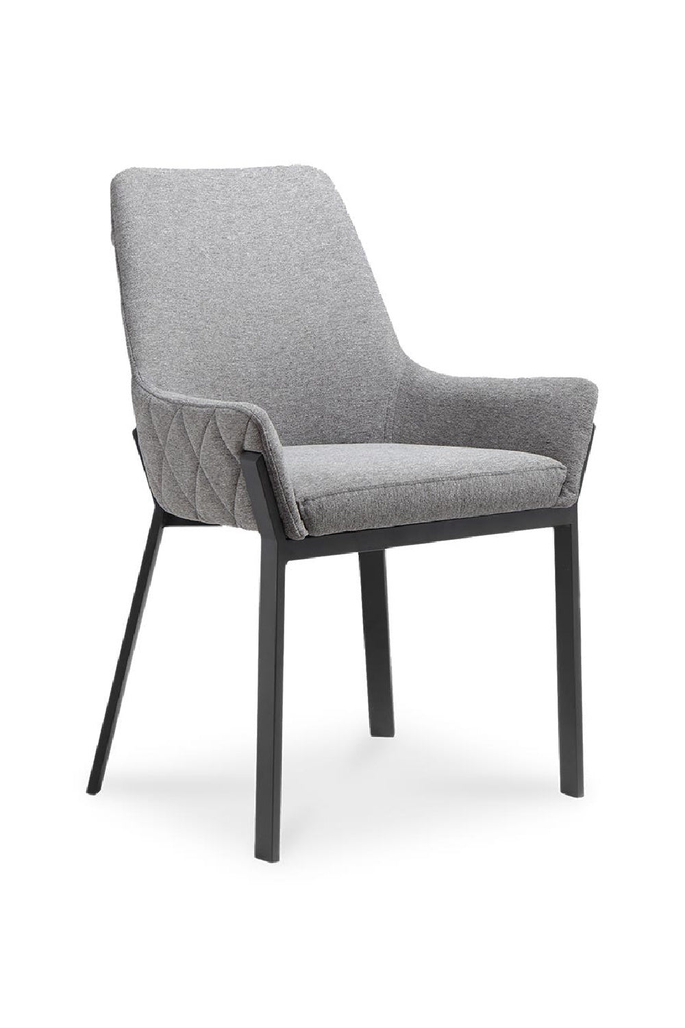 Modern European furniture - Quilted Upholstered Dining Chairs (2) - www.oroa.com | Oroa.com
