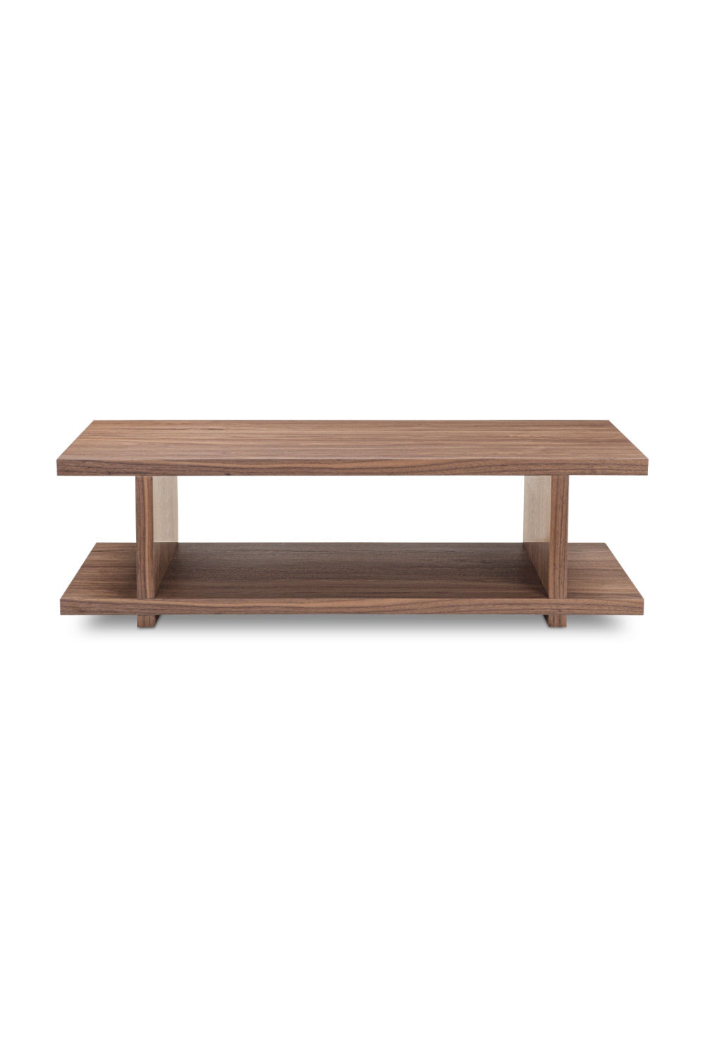 Modern European furniture - Walnut Open-Shelf Coffee Table - www.oroa.com | Oroa.com