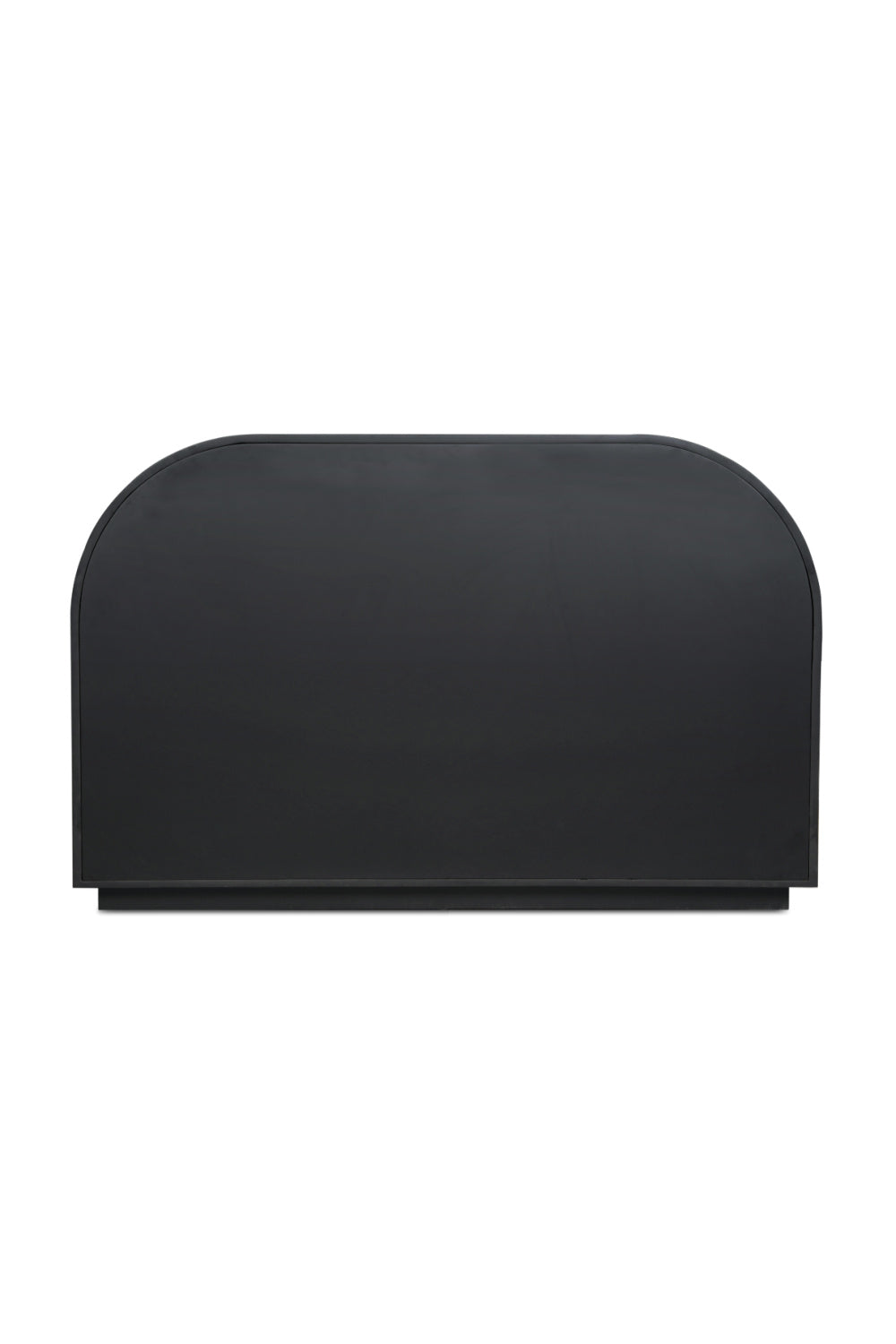 Modern European furniture - Black Arched 4-Door Cabinet - www.oroa.com | Oroa.com