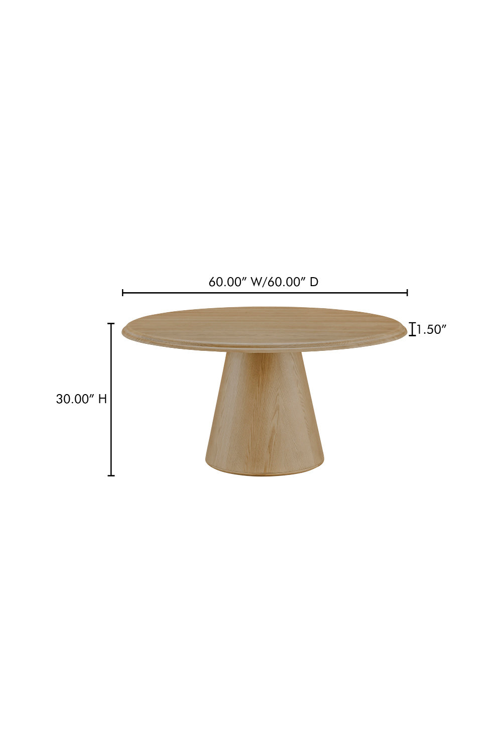 Modern European furniture - Espresso Brown Wood Dining Table - www.oroa.com | Oroa.com