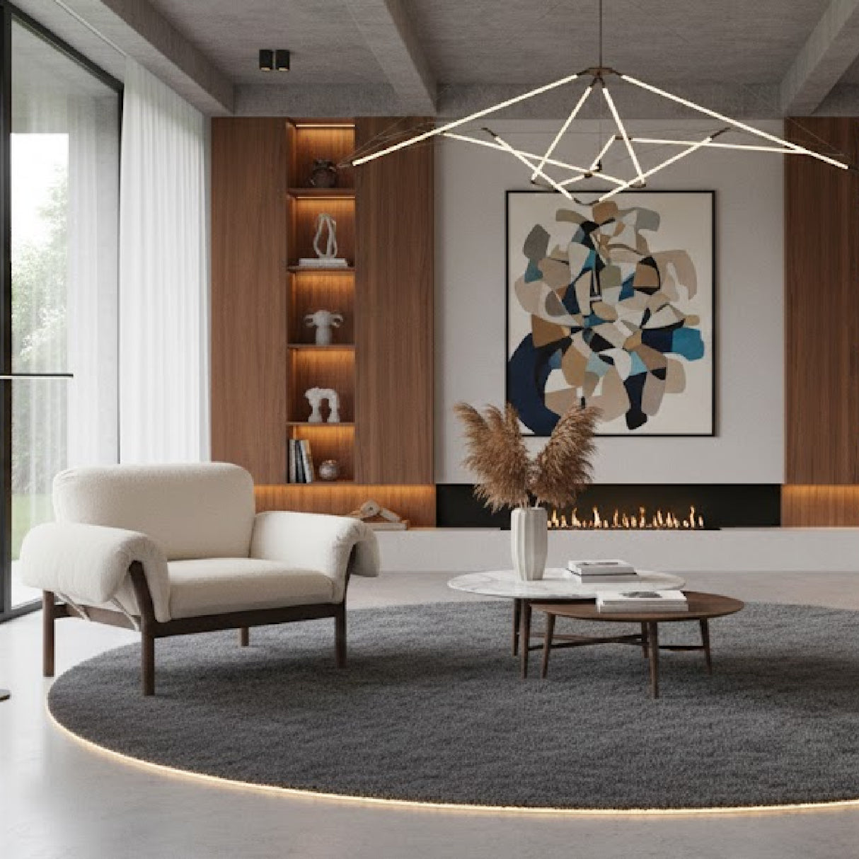 Modern European furniture - Ash-Framed Lounge Chair - www.oroa.com | Oroa.com