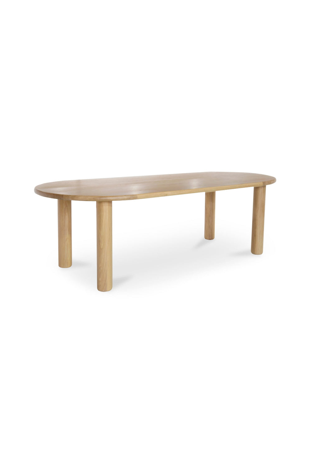 Modern European furniture - Light Oak Oval Dining Table - www.oroa.com | Oroa.com