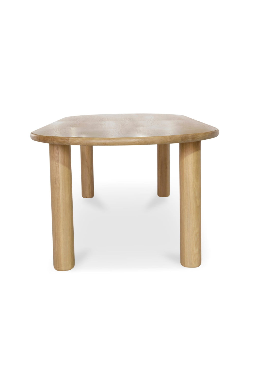 Modern European furniture - Light Oak Oval Dining Table - www.oroa.com | Oroa.com