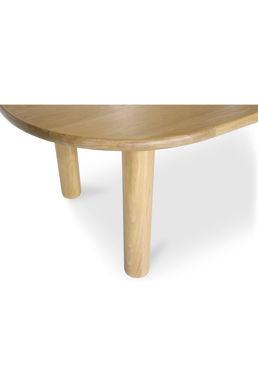 Modern European furniture - Light Oak Oval Dining Table - www.oroa.com | Oroa.com