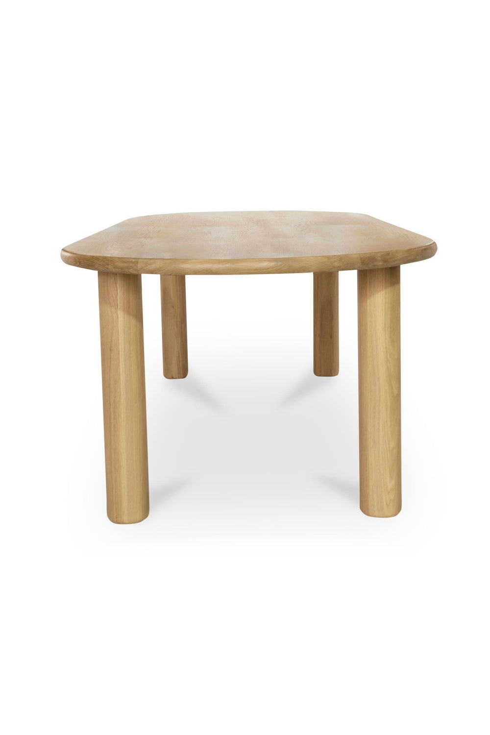 Modern European furniture - Light Oak Oval Dining Table - www.oroa.com | Oroa.com