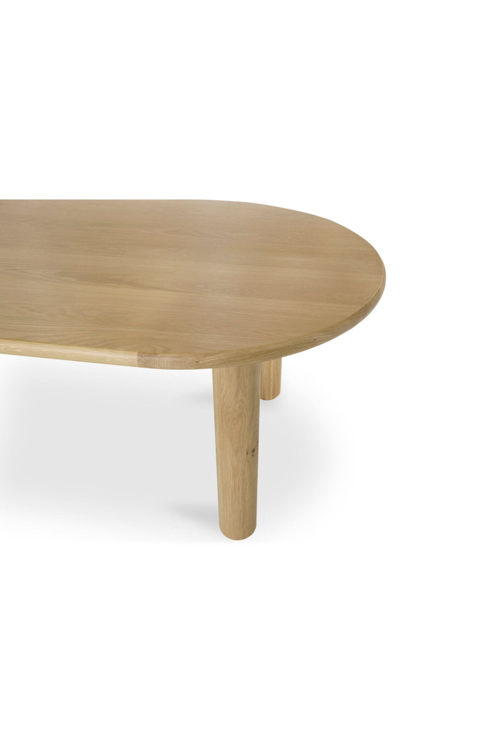Modern European furniture - Light Oak Oval Dining Table - www.oroa.com | Oroa.com