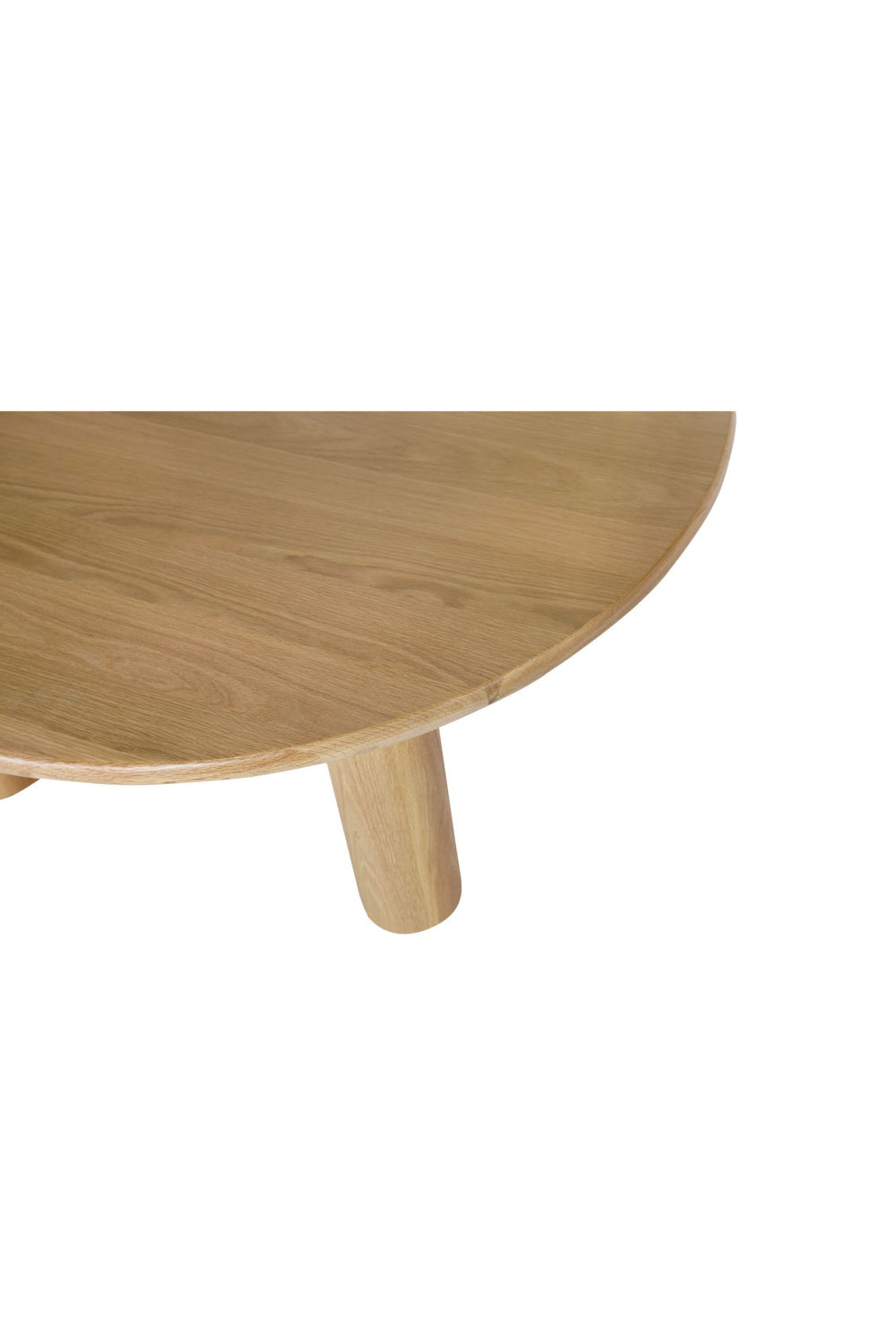Modern European furniture - Solid Oak Round Dining Table - www.oroa.com | Oroa.com