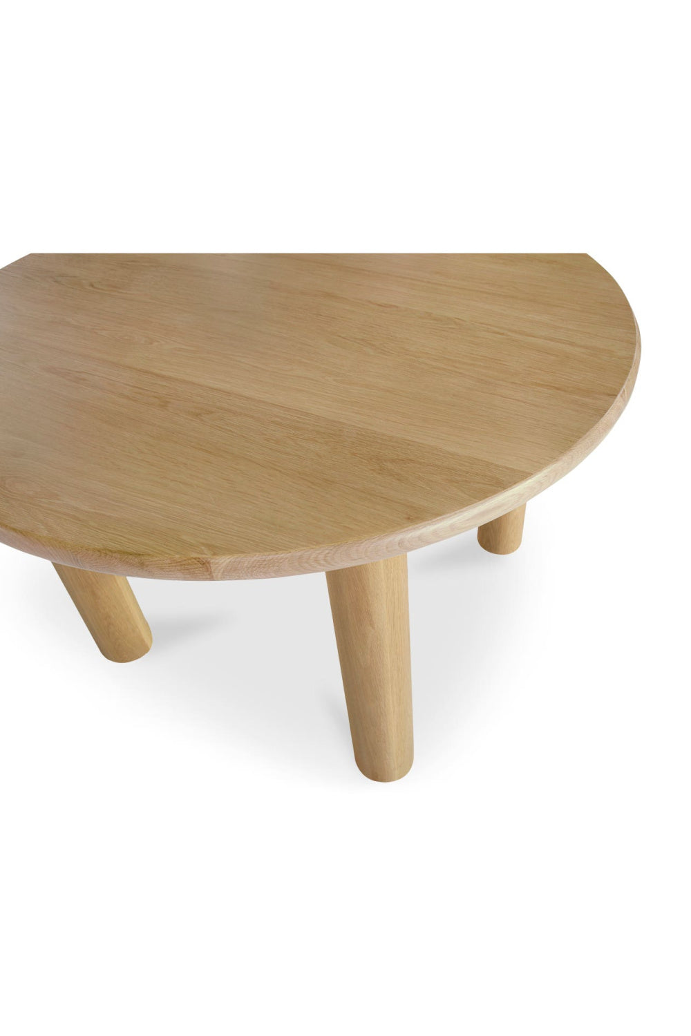 Modern European furniture - Solid Oak Round Dining Table - www.oroa.com | Oroa.com