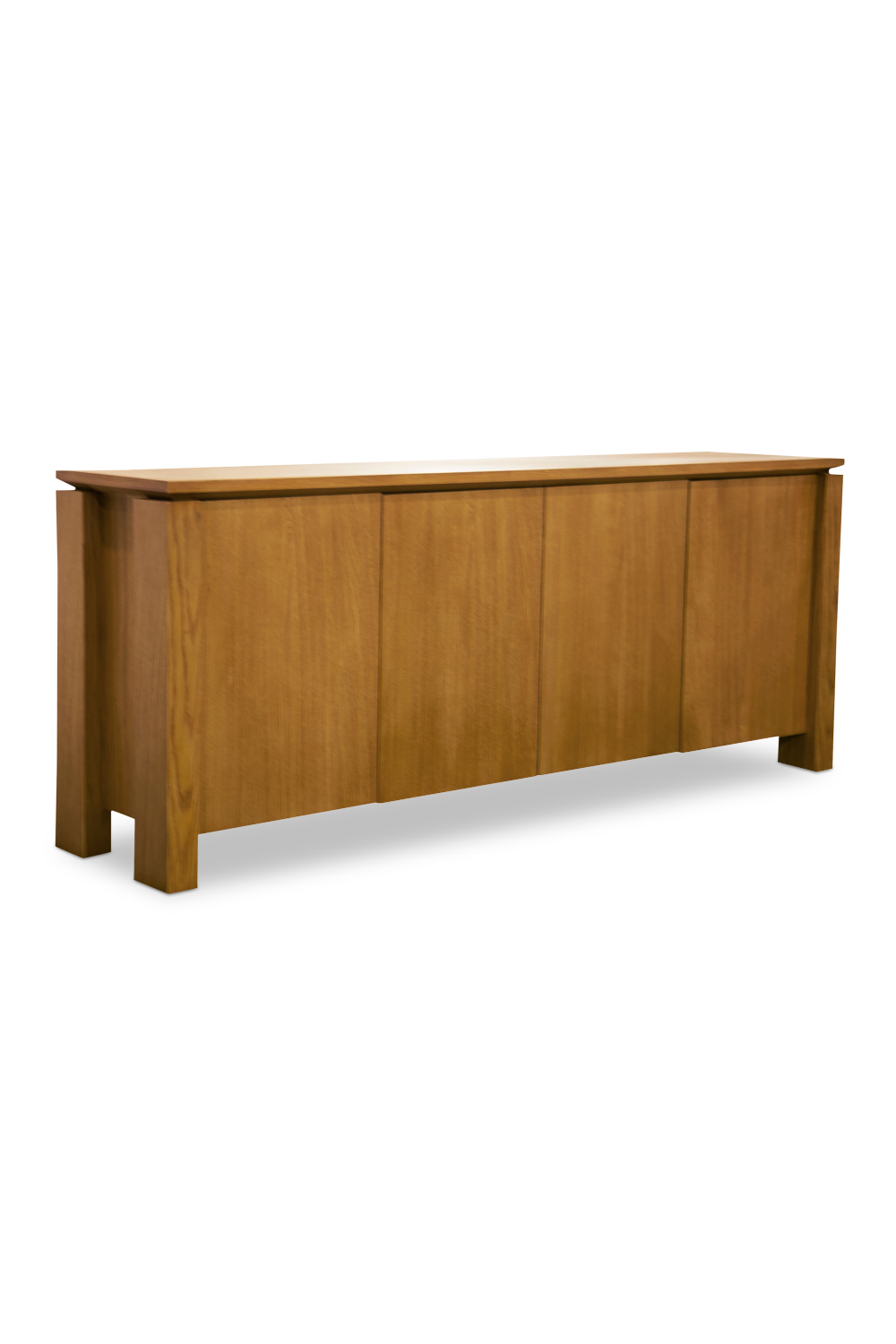 Modern European furniture - Oak Rustic 4-Door Sideboard - www.oroa.com | Oroa.com