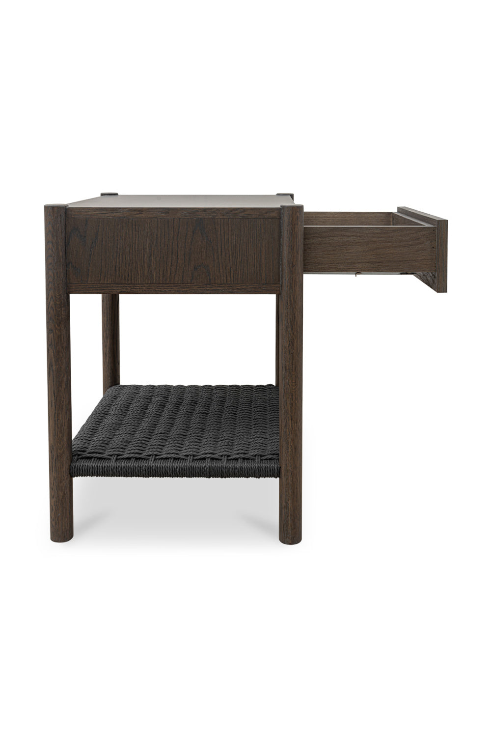 Modern European furniture - Woven Rope Accent Nightstand - www.oroa.com | Oroa.com
