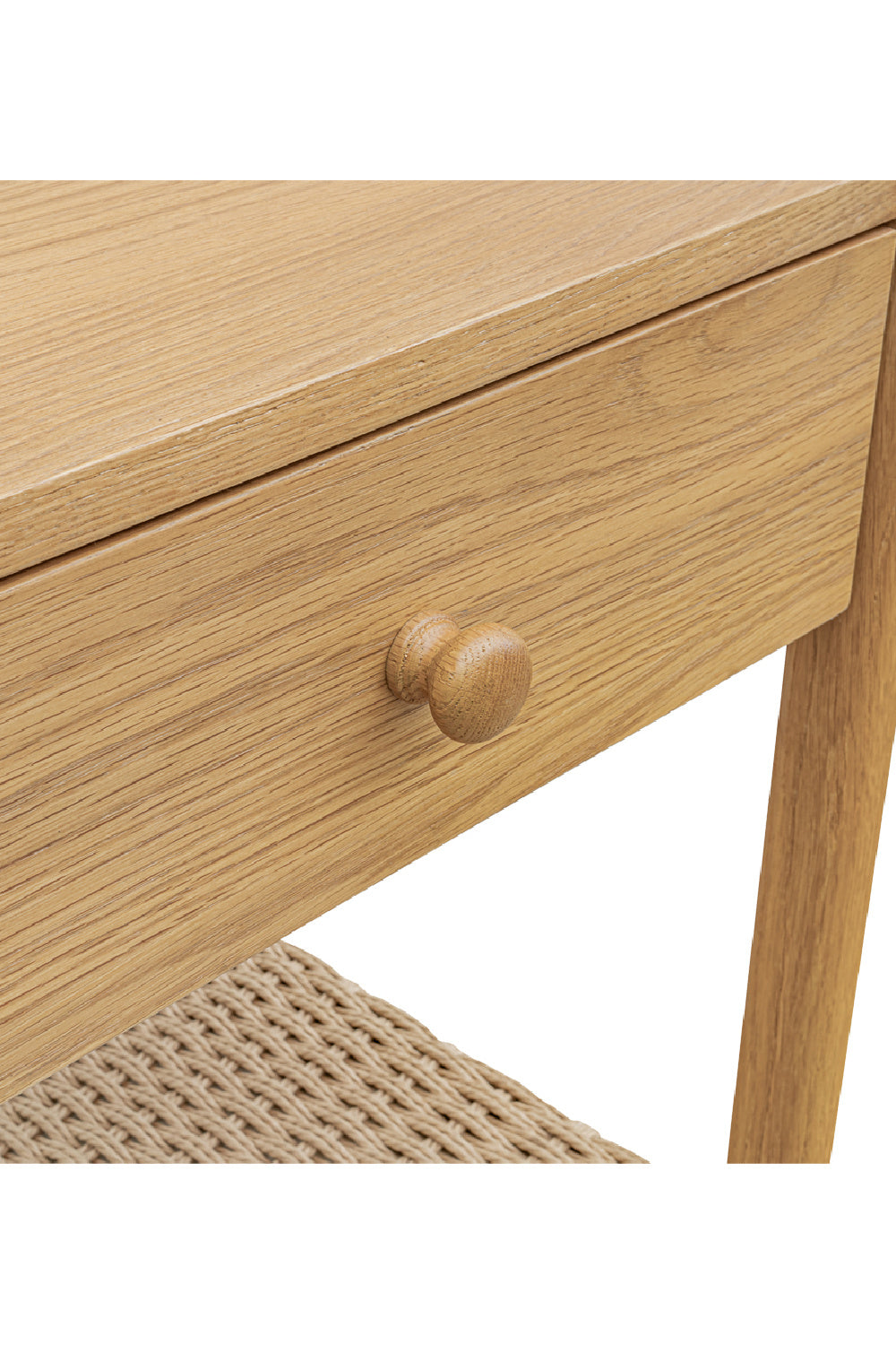 Modern European furniture - Woven Rope Accent Nightstand - www.oroa.com | Oroa.com