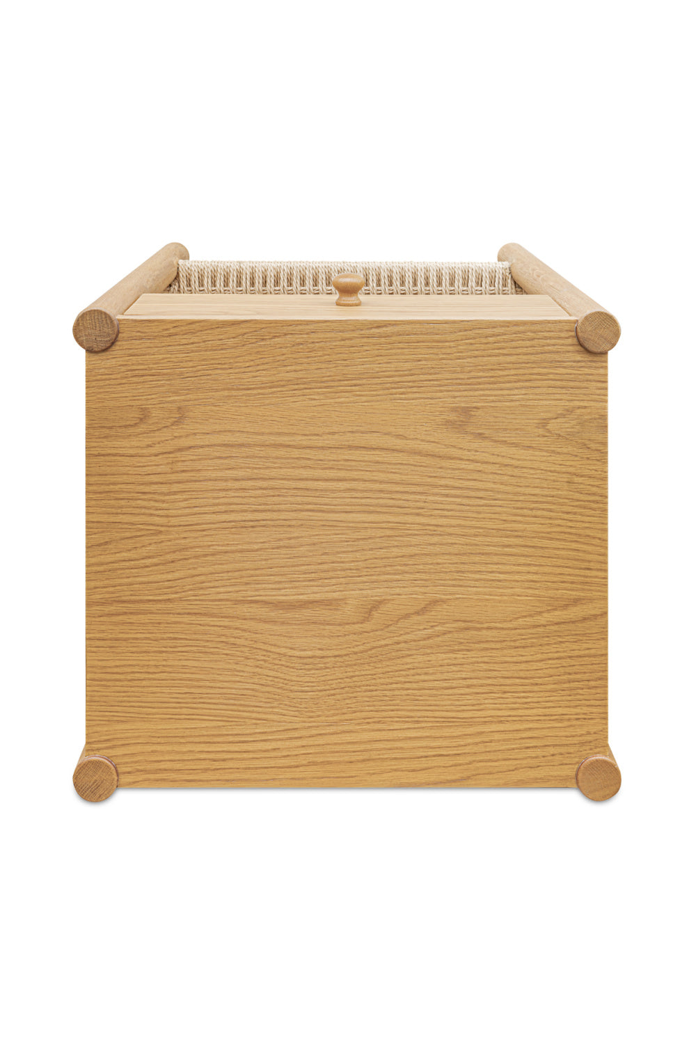 Modern European furniture - Woven Rope Accent Nightstand - www.oroa.com | Oroa.com