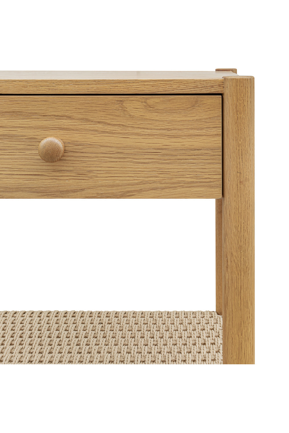 Modern European furniture - Woven Rope Accent Nightstand - www.oroa.com | Oroa.com