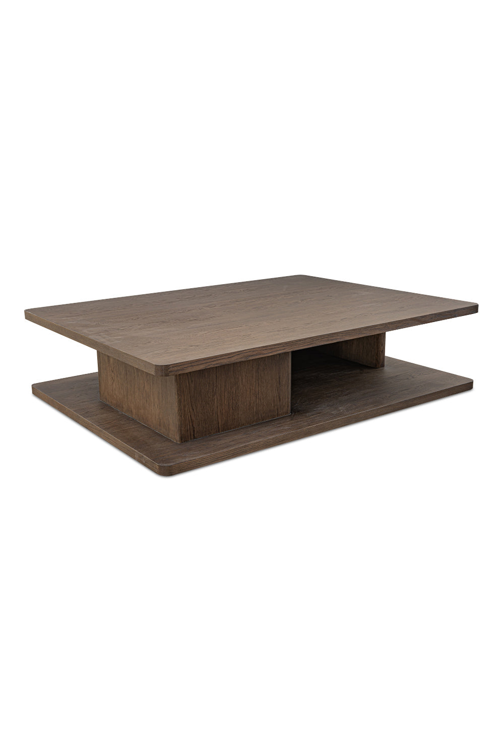 Modern European furniture - Oak Open Storage Coffee Table - www.oroa.com | Oroa.com