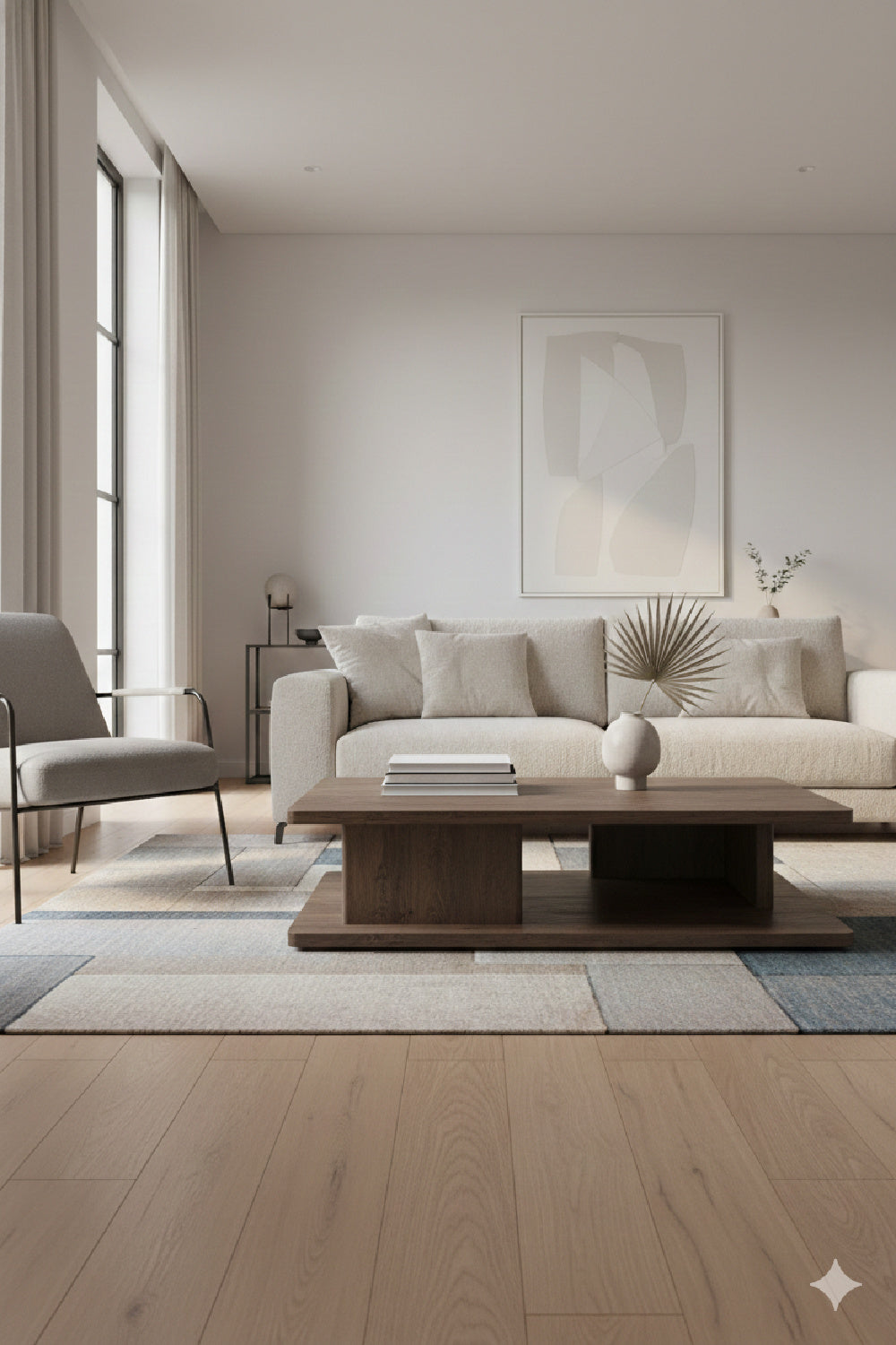 Modern European furniture - Oak Open Storage Coffee Table - www.oroa.com | Oroa.com