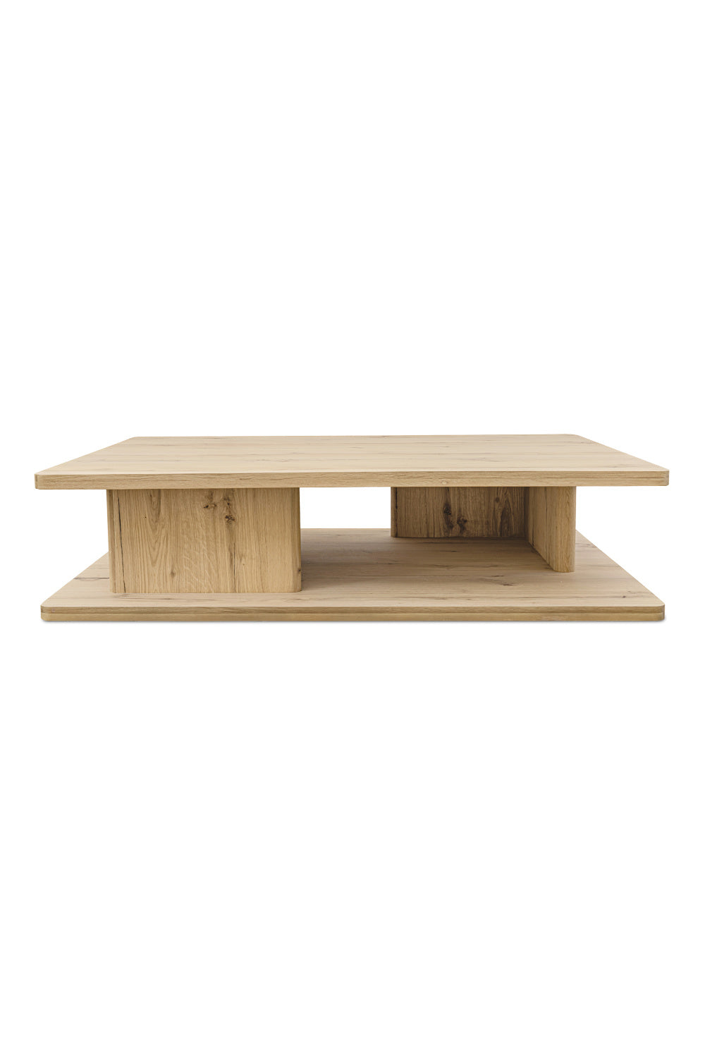 Modern European furniture - Oak Open Storage Coffee Table - www.oroa.com | Oroa.com