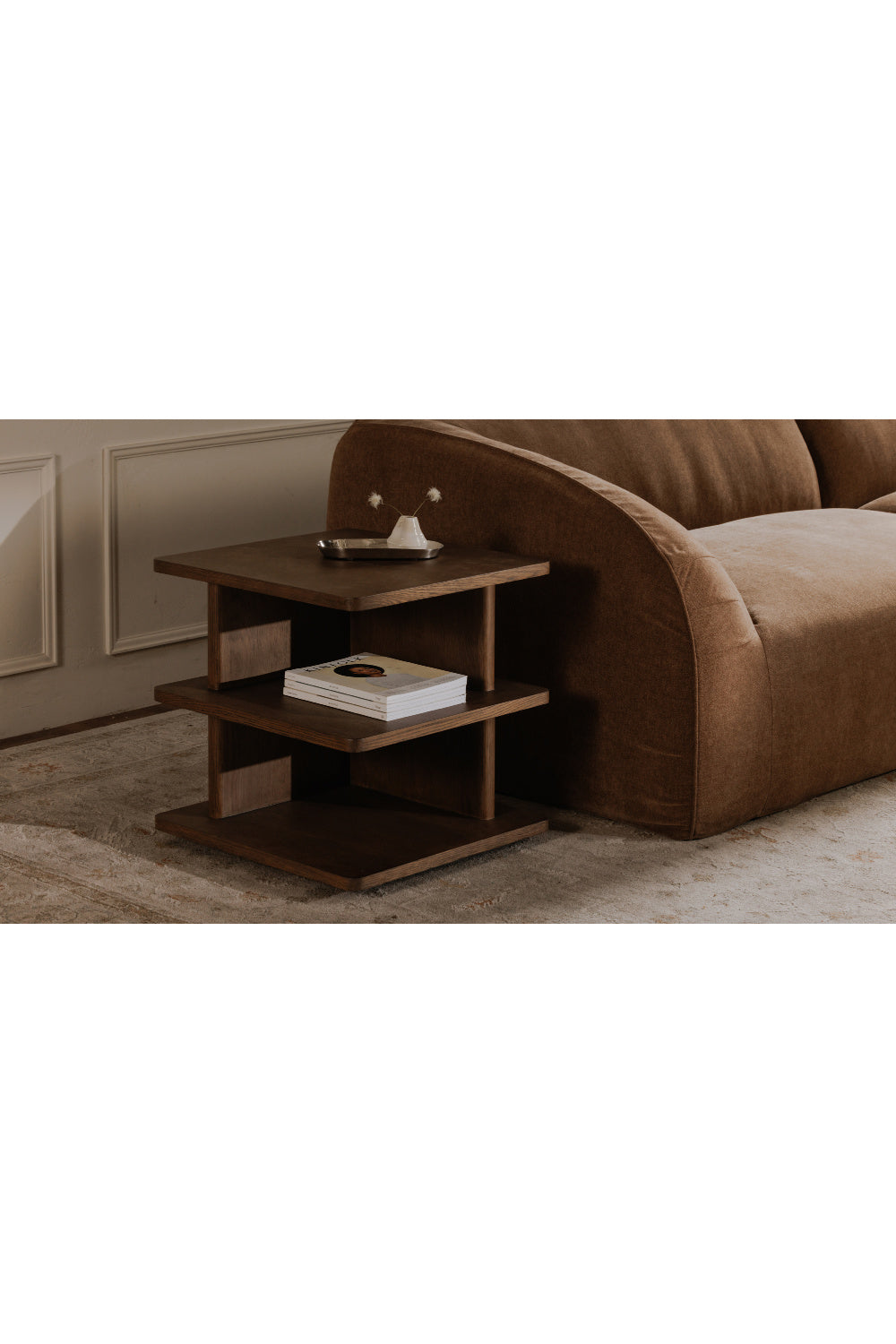 Modern European furniture - Solid Wood Rustic Side Table - www.oroa.com | Oroa.com