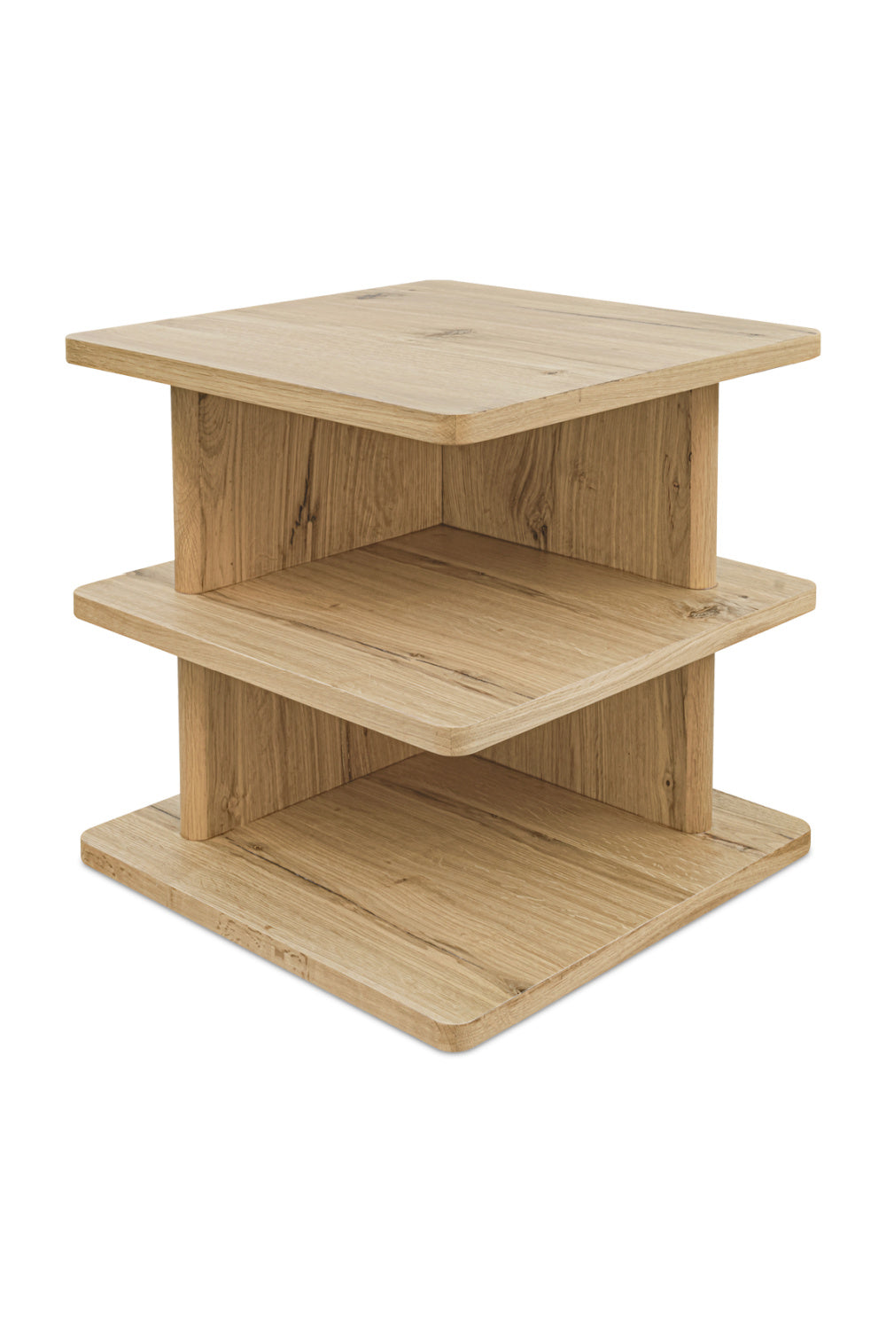 Modern European furniture - Solid Wood Rustic Side Table - www.oroa.com | Oroa.com