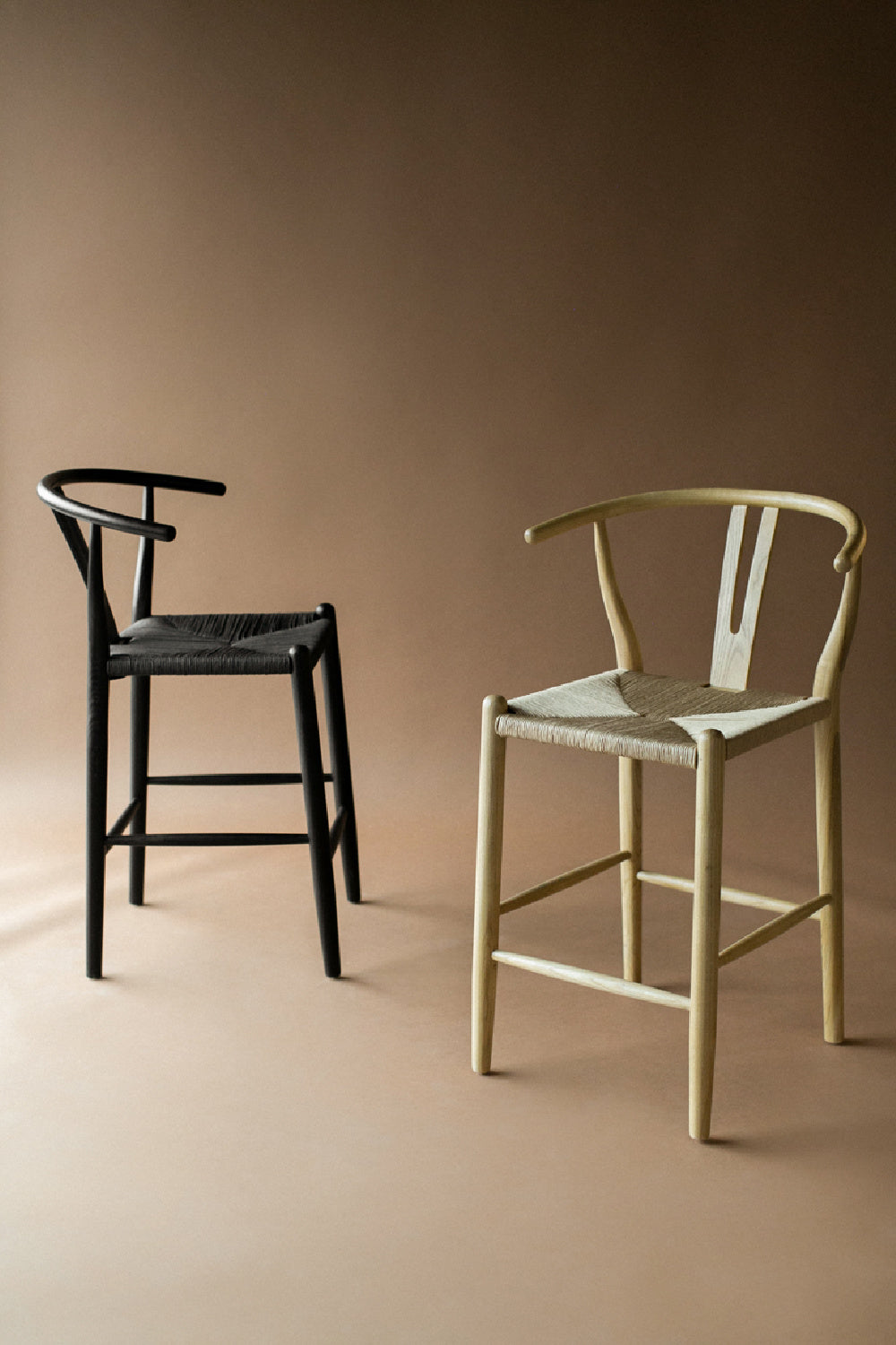Modern European furniture - Natural Elm Counter Stool - www.oroa.com | Oroa.com