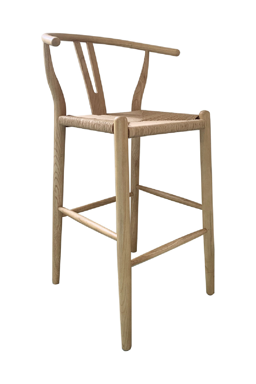 Modern European furniture - Natural Elm Counter Stool - www.oroa.com | Oroa.com
