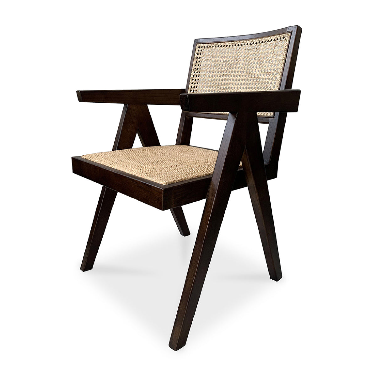 Modern European furniture - Rattan Mid-Century Dining Chairs (2) - www.oroa.com | Oroa.com