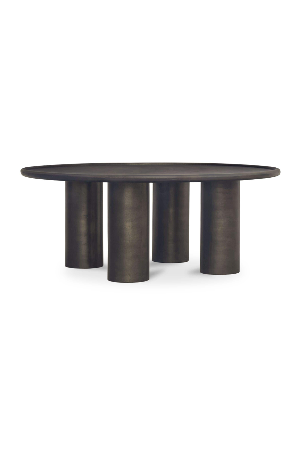 Modern European furniture - Bronze Round Outdoor Coffee Table - www.oroa.com | Oroa.com