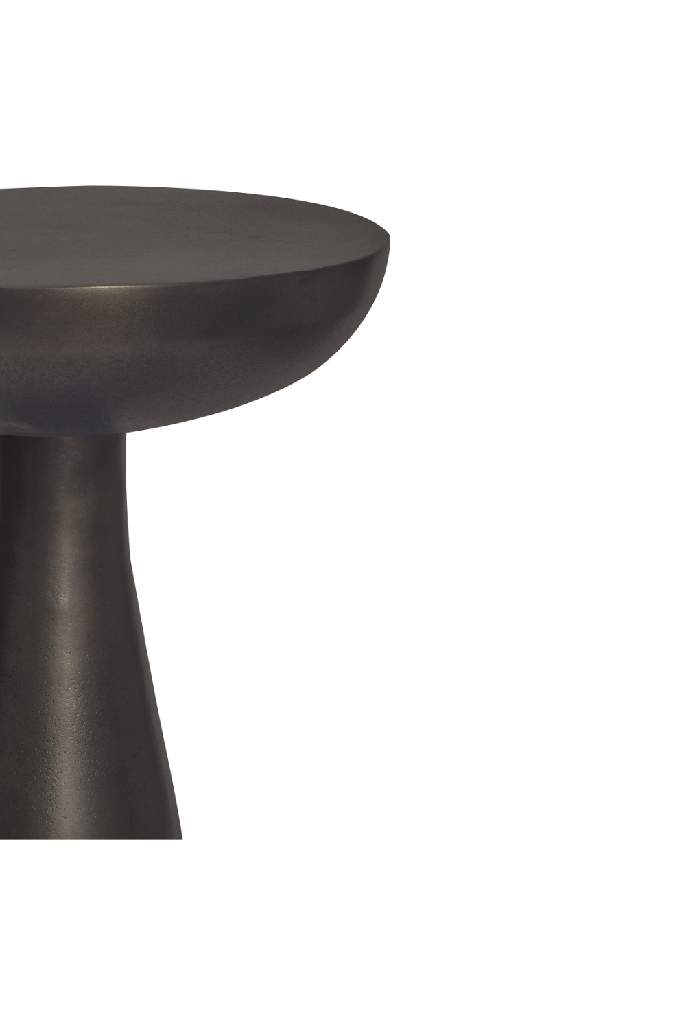 Modern European furniture - Deep Bronze Round Side Table - www.oroa.com | Oroa.com