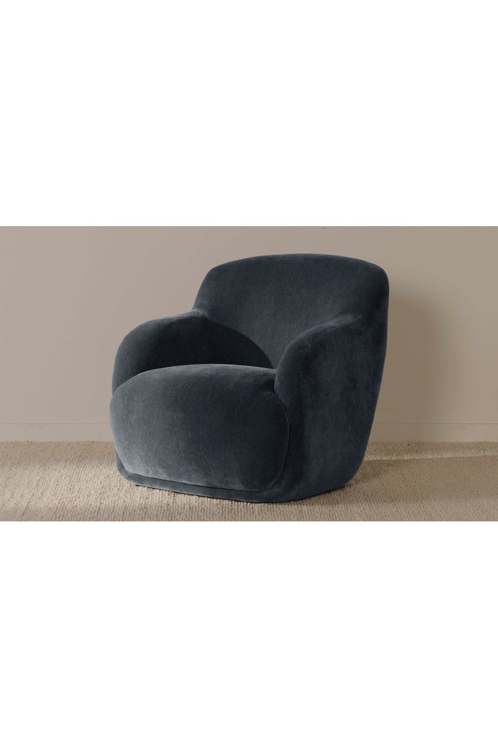 Modern European furniture - Chunky Upholstered Lounge Chair - www.oroa.com | Oroa.com