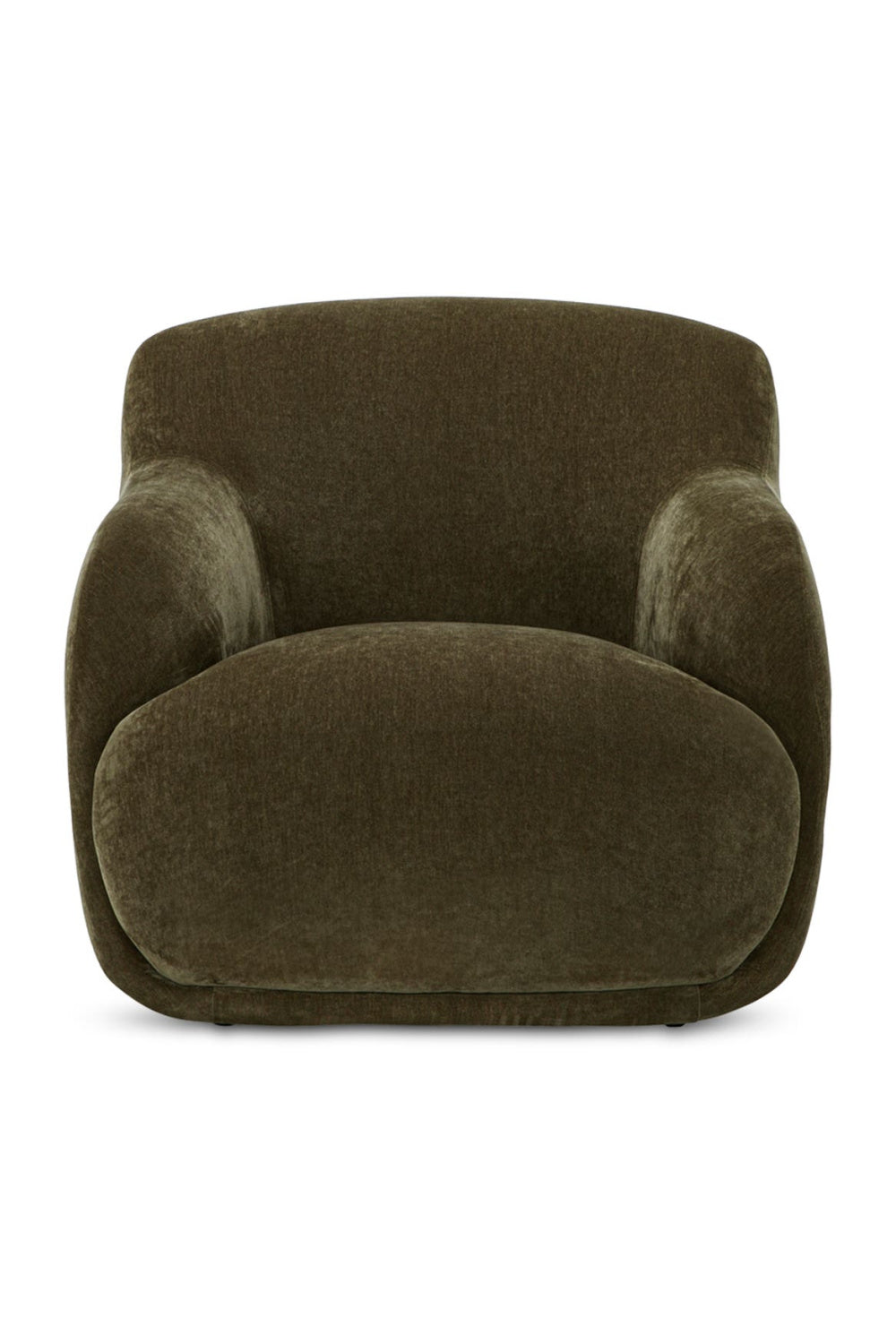 Modern European furniture - Chunky Upholstered Lounge Chair - www.oroa.com | Oroa.com