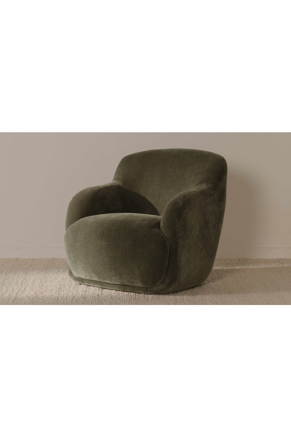 Modern European furniture - Chunky Upholstered Lounge Chair - www.oroa.com | Oroa.com