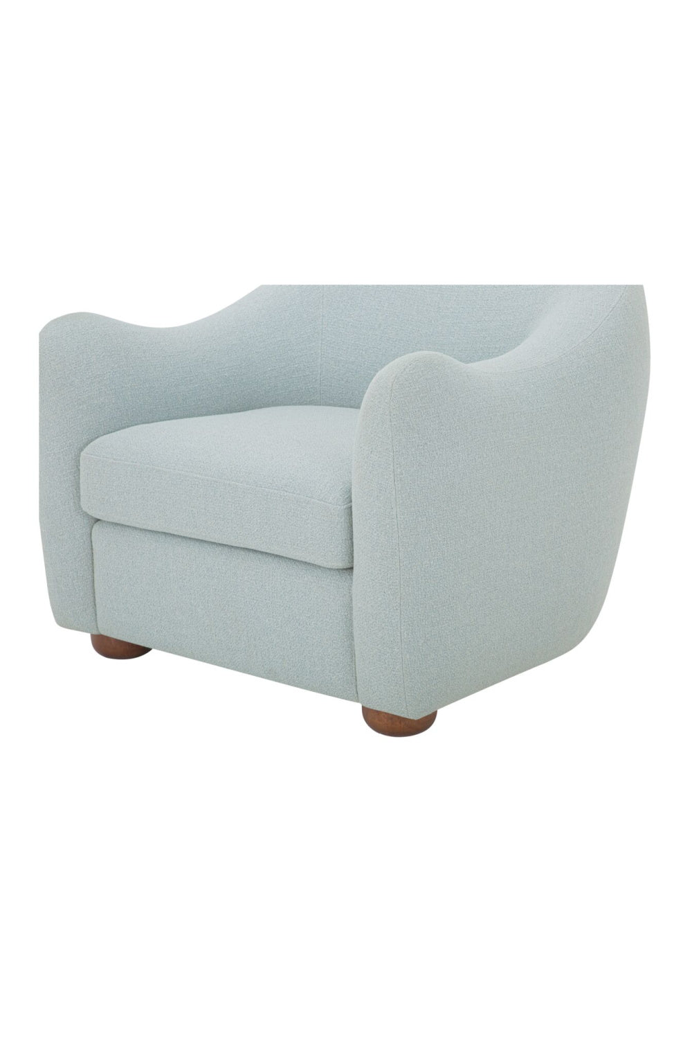 Modern European furniture - Sloped-Arm Accent Chair - www.oroa.com | Oroa.com