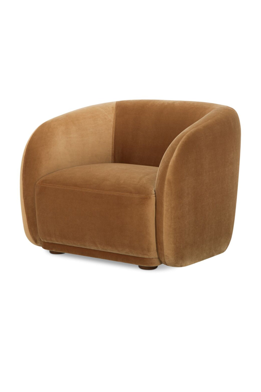 Modern European furniture - Curved Back Accent Chair - www.oroa.com | Oroa.com