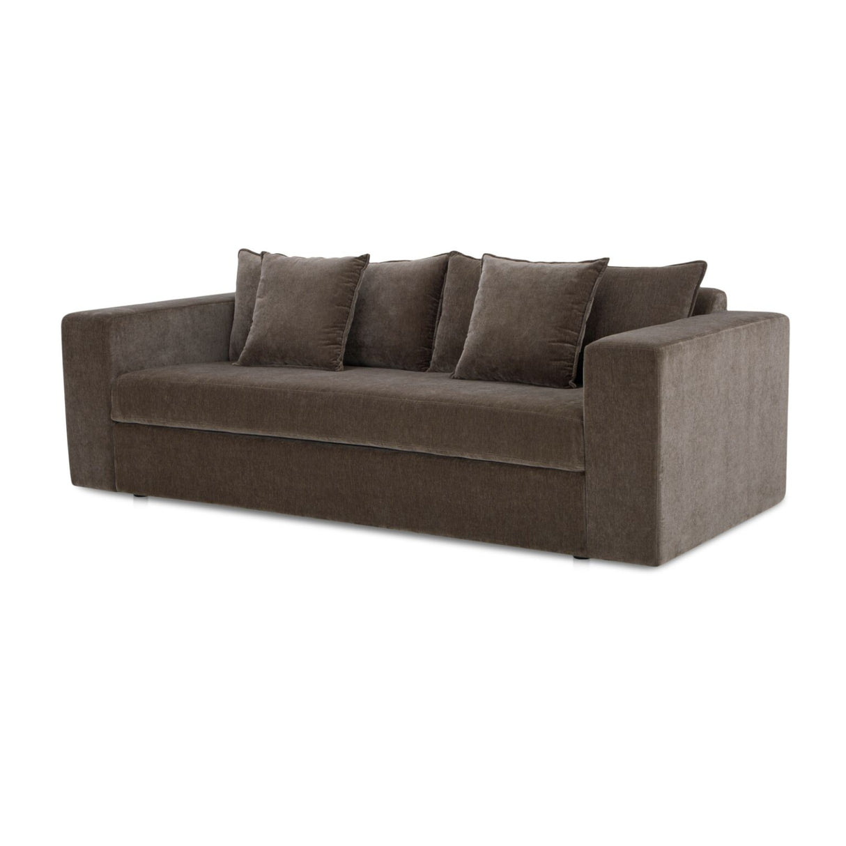 Modern European furniture - Dark Upholstered Sleeper Sofa - www.oroa.com | Oroa.com