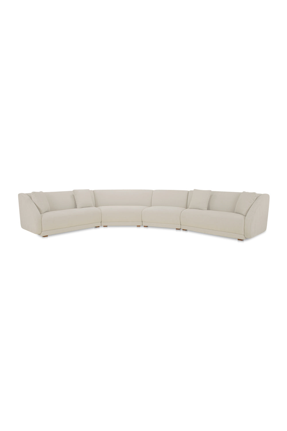 Modern European furniture - 4-Piece Modular Sofa - www.oroa.com | Oroa.com