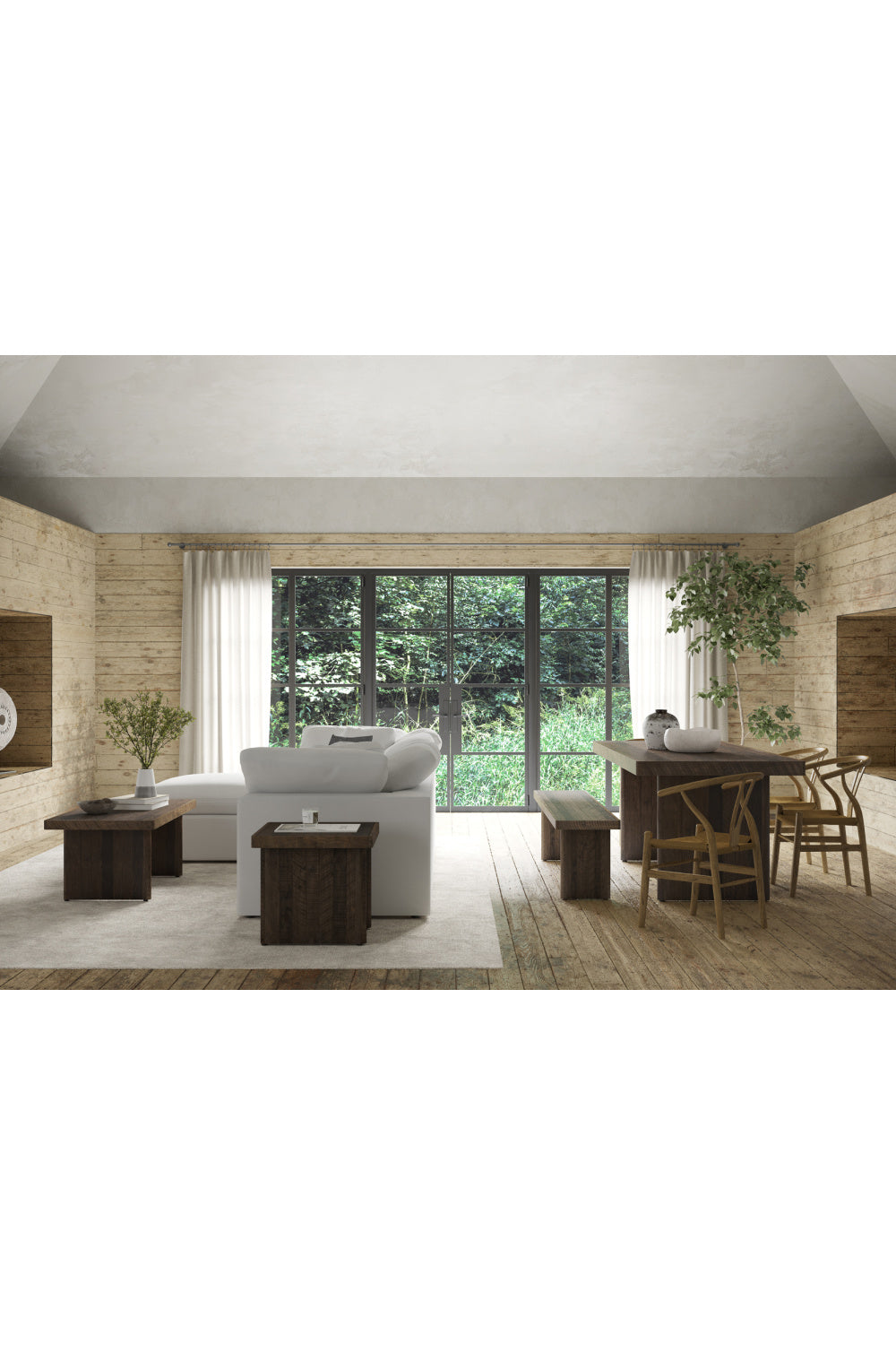 Modern European furniture - Matte Pine Coffee Table - www.oroa.com | Oroa.com