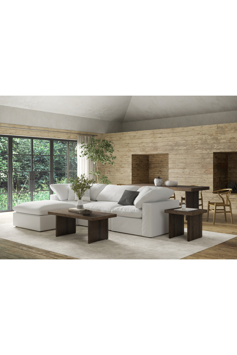 Modern European furniture - Matte Pine End Table - www.oroa.com | Oroa.com