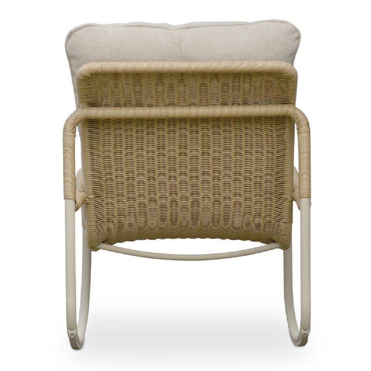 Modern European furniture - Minimalist Outdoor Wicker Rocking Chair - www.oroa.com | Oroa.com
