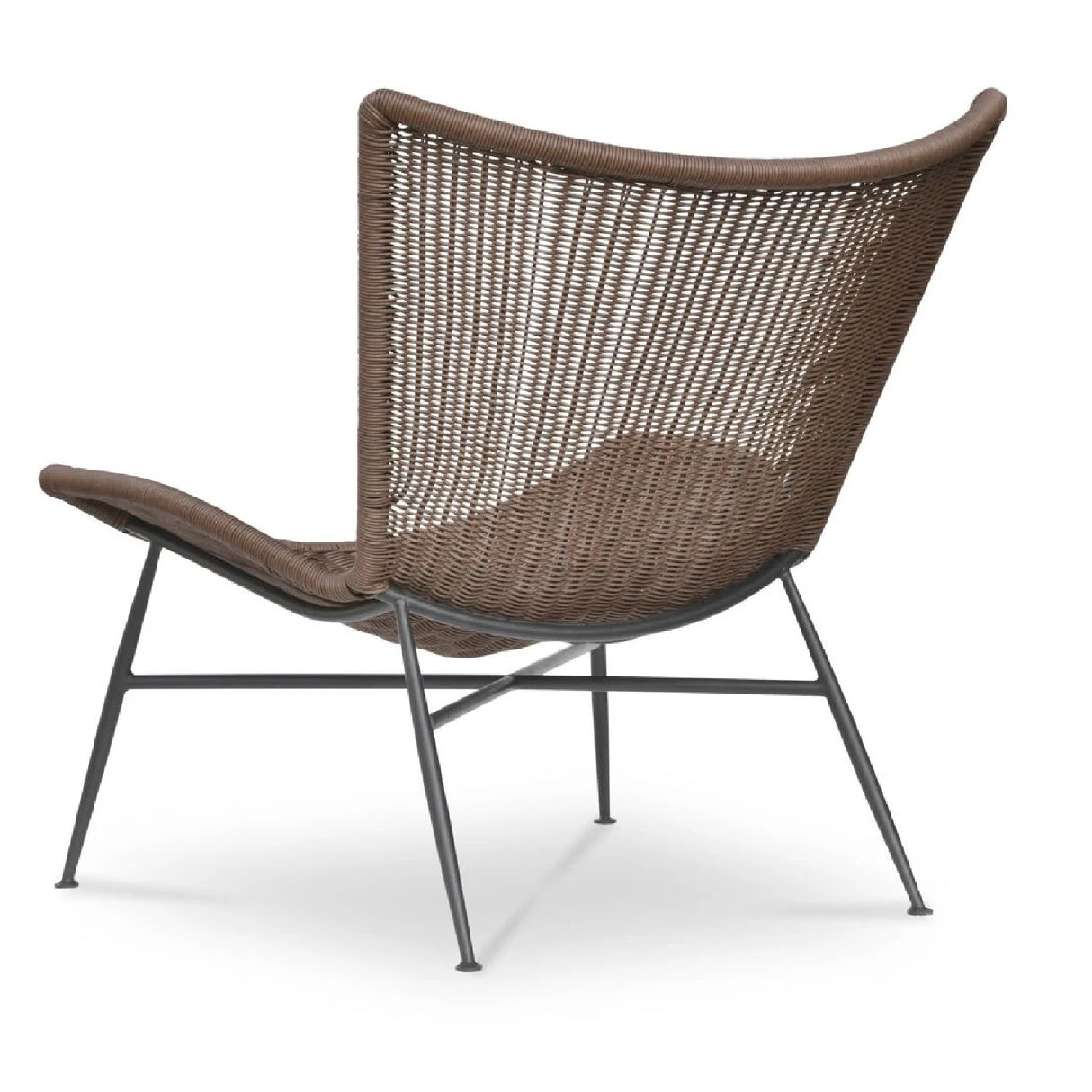 Modern European furniture - Brown Wicker Outdoor Accent Chair - www.oroa.com | Oroa.com