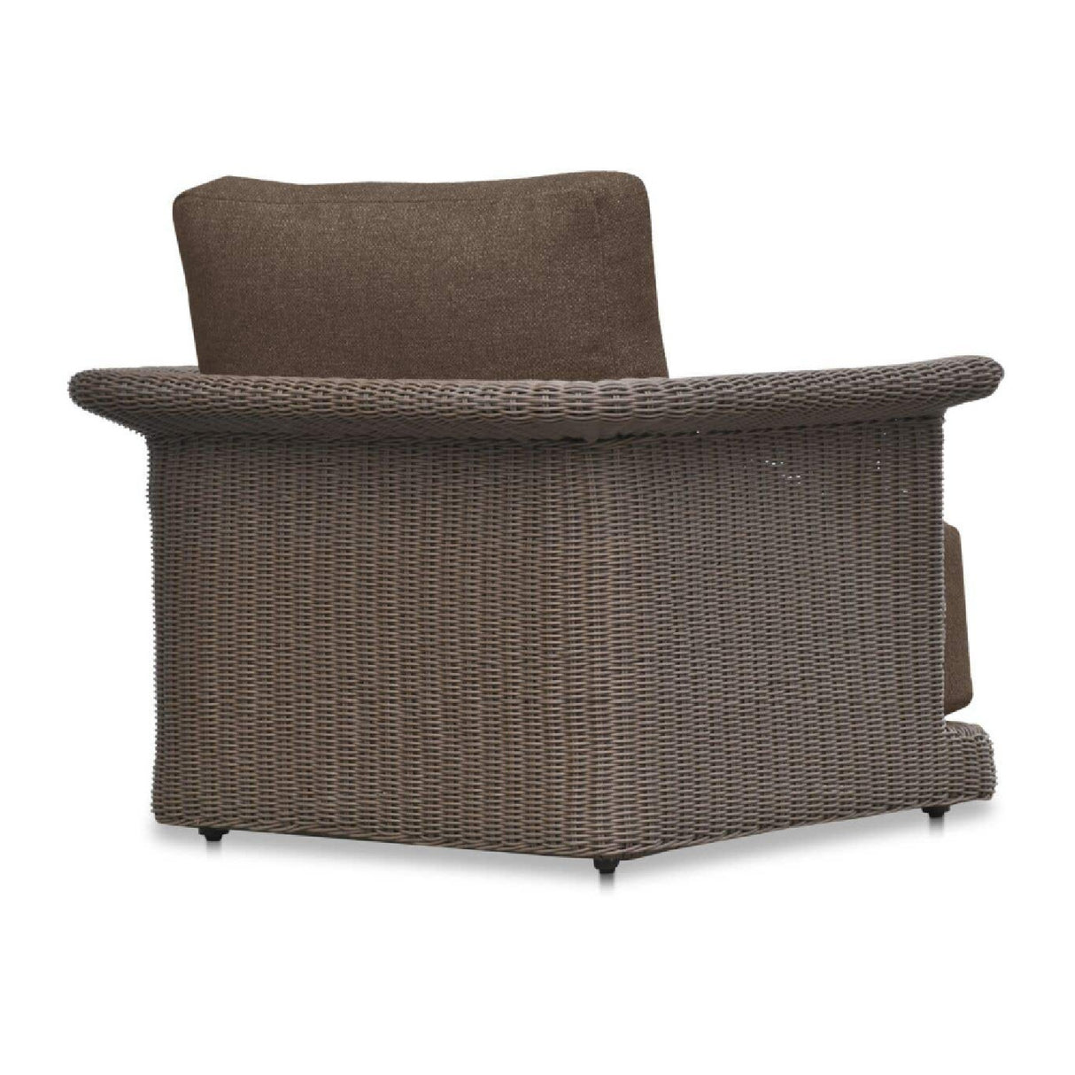 Modern European furniture - Curved Arm Wicker Outdoor Chair - www.oroa.com | Oroa.com