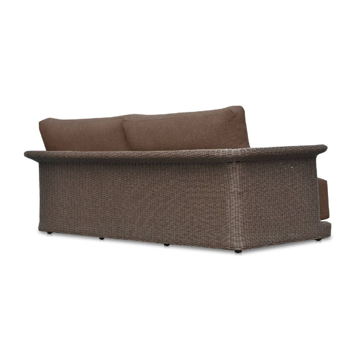 Modern European furniture - Curved Arm Wicker Outdoor Sofa - www.oroa.com | Oroa.com