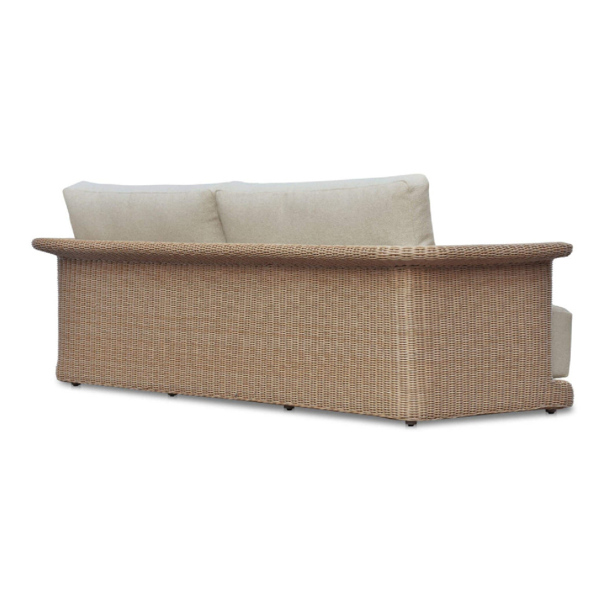 Modern European furniture - Curved Arm Wicker Outdoor Sofa - www.oroa.com | Oroa.com