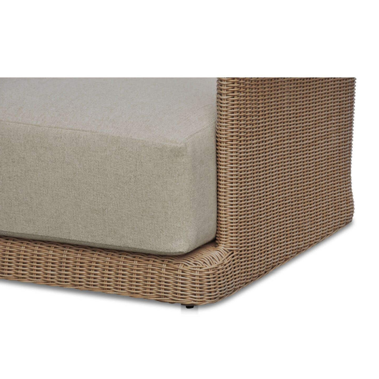Modern European furniture - Curved Arm Wicker Outdoor Sofa - www.oroa.com | Oroa.com