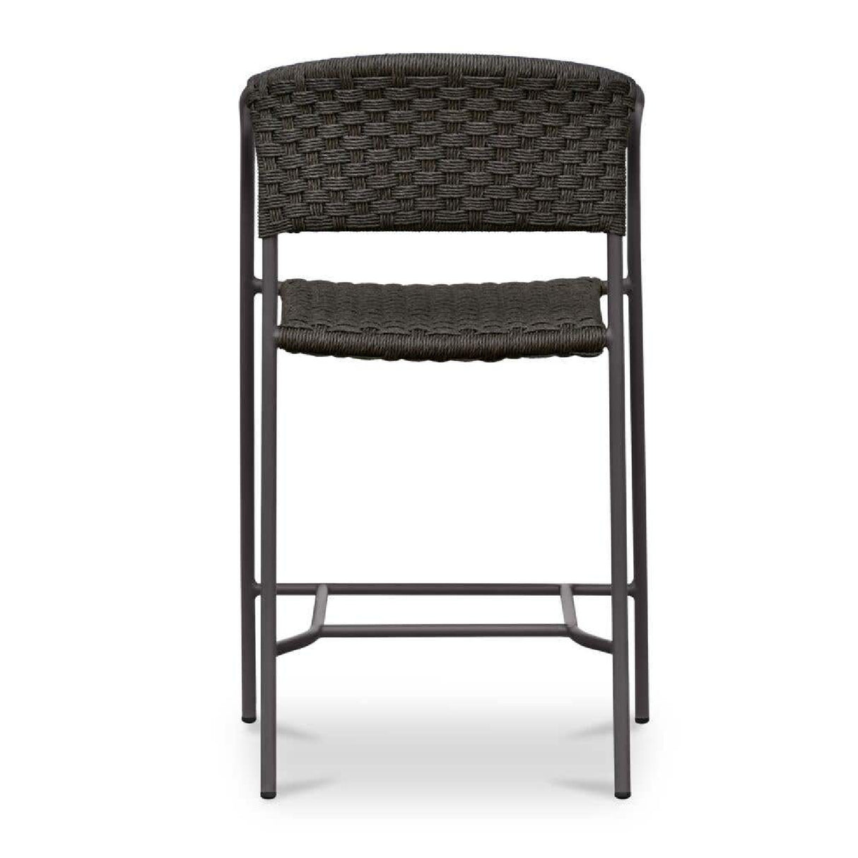 Modern European furniture - Basketweave Outdoor Counter Chair - www.oroa.com | Oroa.com