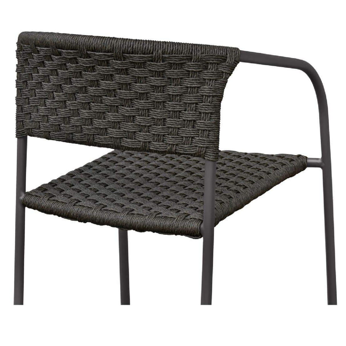 Modern European furniture - Basketweave Outdoor Counter Chair - www.oroa.com | Oroa.com