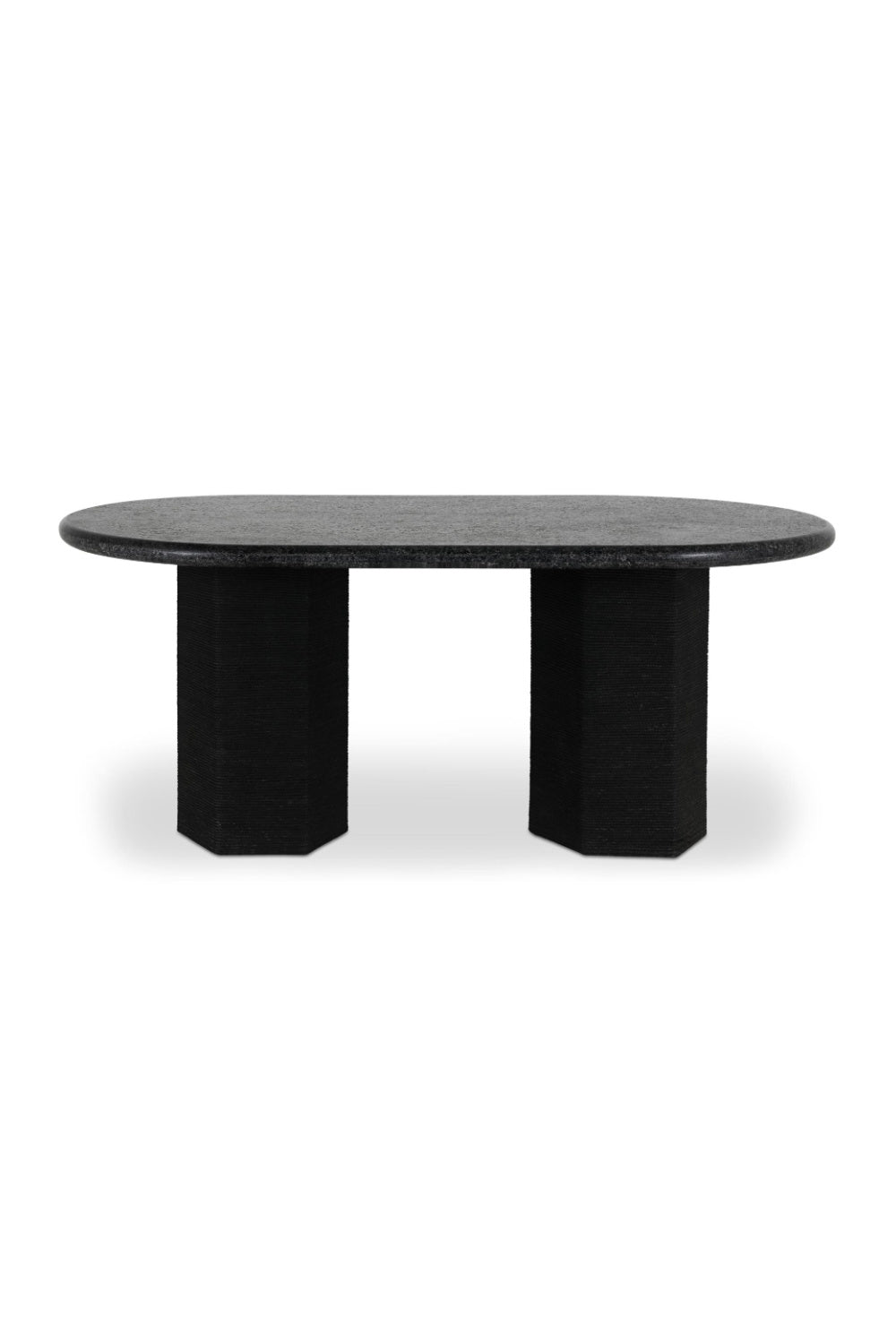 Modern European furniture - Jute-Wrapped Base Dining Table - www.oroa.com | Oroa.com