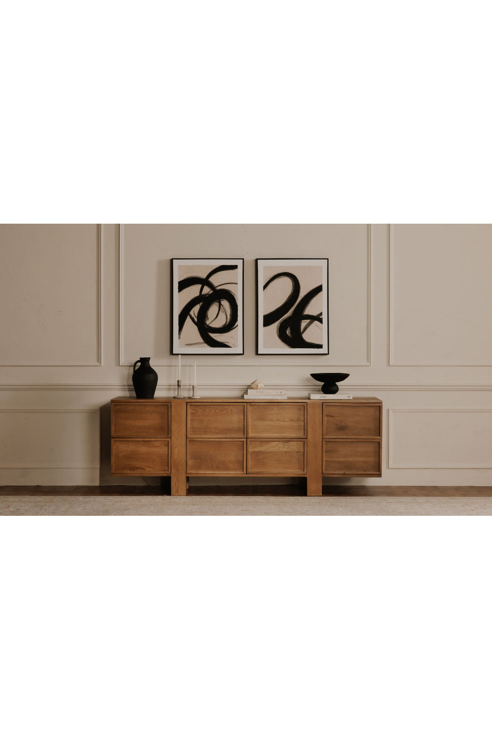 Modern European furniture - Black Terracotta Decorative Bowl- www.oroa.com | Oroa.com