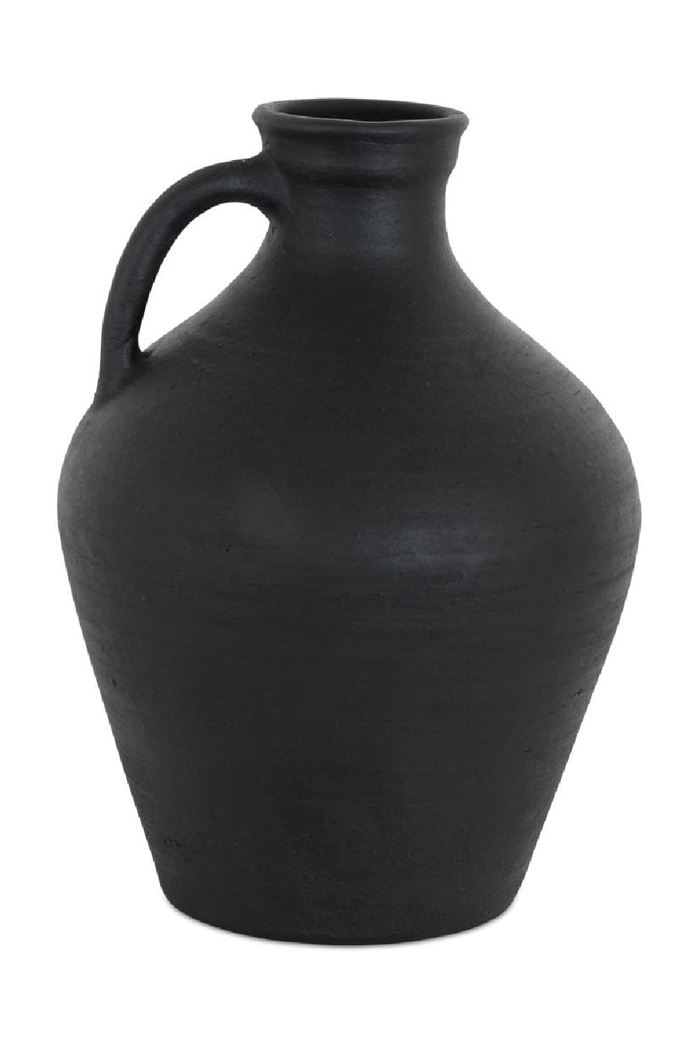 Modern European furniture - Black Terracotta Vase - www.oroa.com | Oroa.com