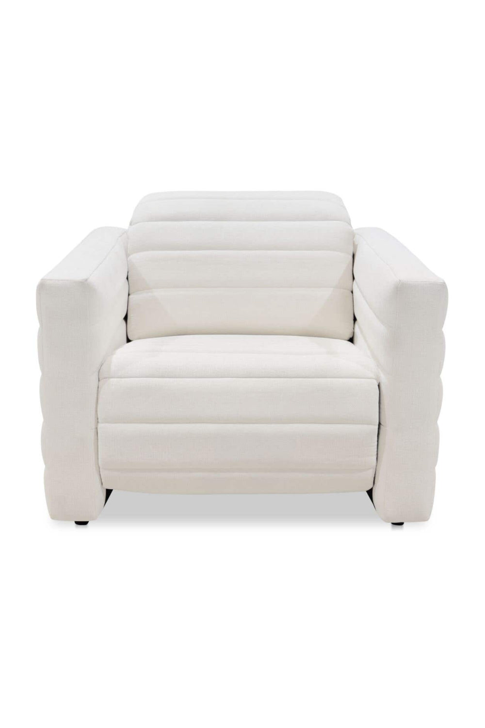 Modern European furniture - Channeled Recliner Lounge Chair - www.oroa.com | Oroa.com