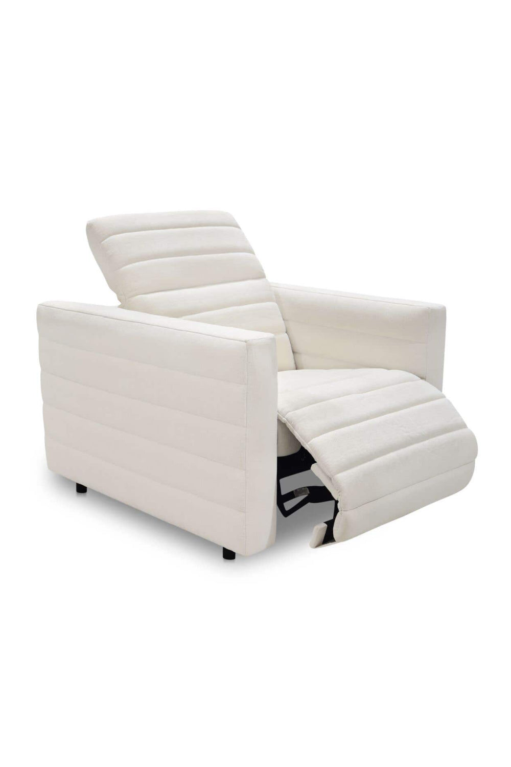 Modern European furniture - Channeled Recliner Lounge Chair - www.oroa.com | Oroa.com
